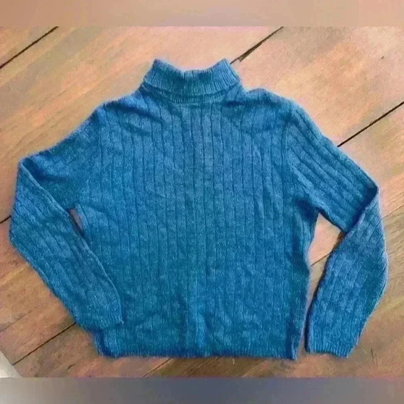 Vintage 1960’s Sweater Blue OS - Picture 1 of 8